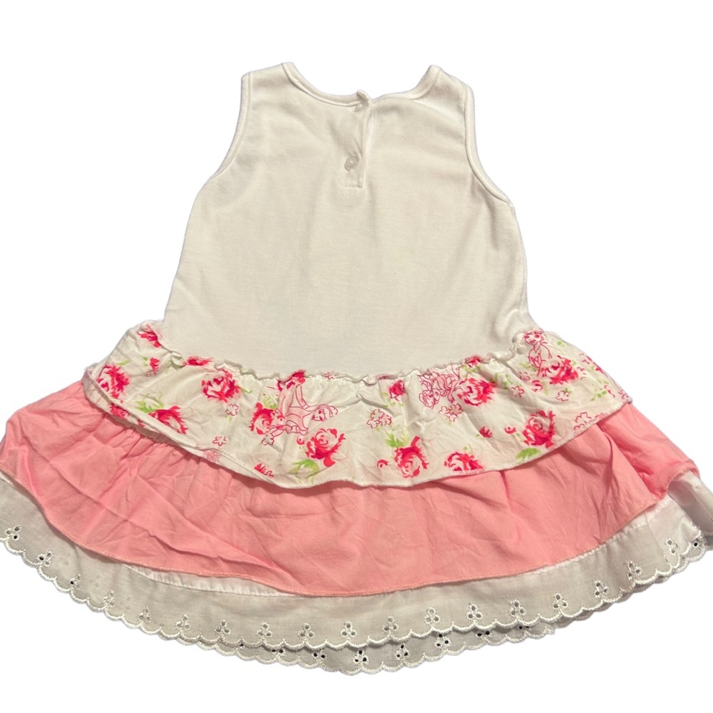 Disney Cinderella multi-layer sleeveless dress size 2T - Picture 4 of 6